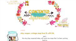 Desktop Screenshot of contentedsparrow.com